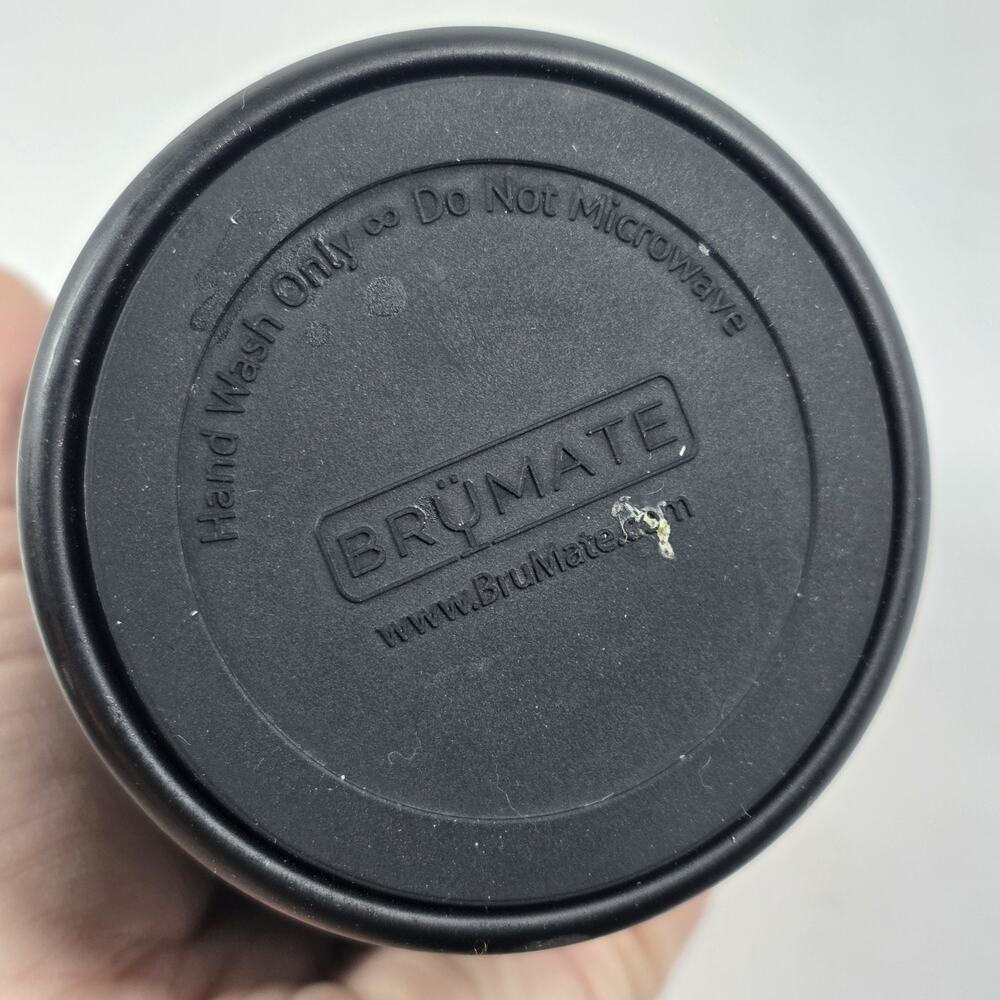 BruMate Slim Can Cooler Black Insulated Skinny Can Holder Stainless Steel - Picture 8 of 8